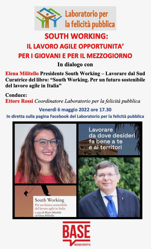 In dialogo con Elena Militello sulle prospettive del South Working  per i giovani e per il Mezzogiorno