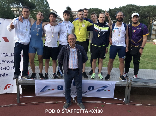 Atletica, la Libertas Benevento sesta nella fase regionale dei Campionati di società Assoluti