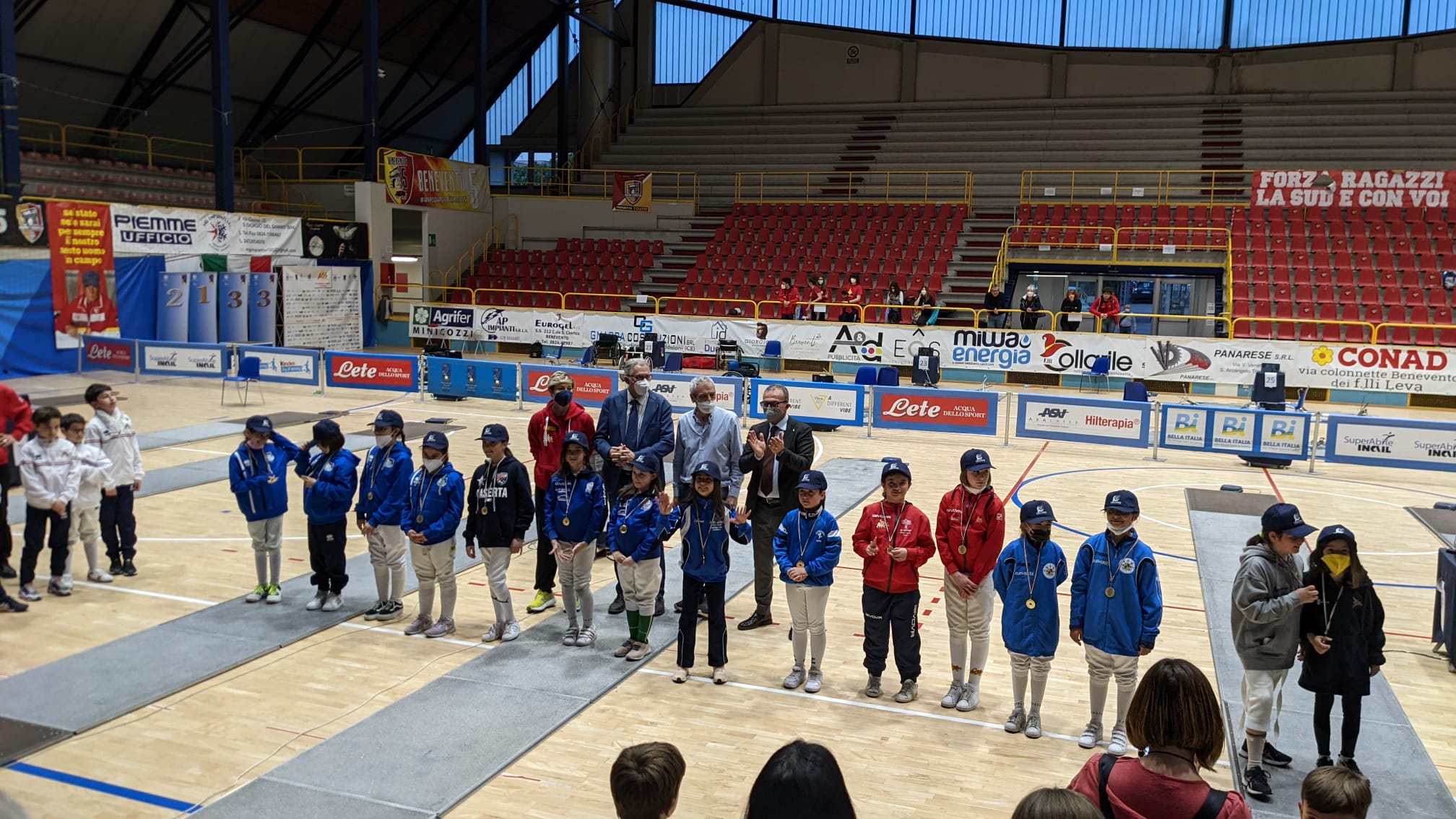 Benevento per sette giorni capitale della Scherma nazionale