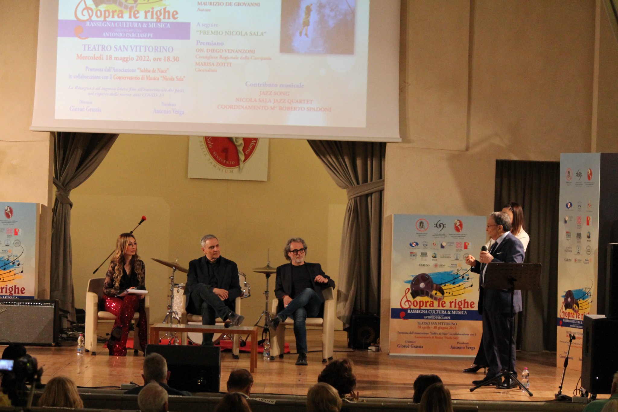 Benevento| Al San Vittorino con la kermesse “Sopra le Righe” l’incontro con Maurizio De Giovanni