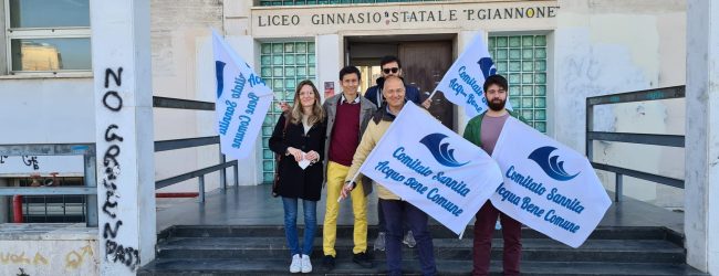 Comitato Acqua Bene Comune: “Ennesima campagna di disinformazione di Gesesa, l’acqua pubblica non si vende al prezzo di una borraccia”