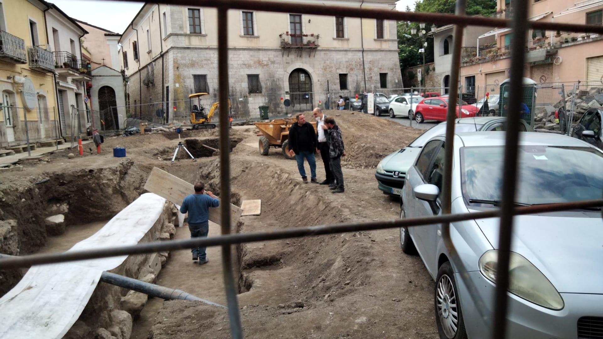 Piano di Corte, Soprintendenza: scoperta di gran pregio