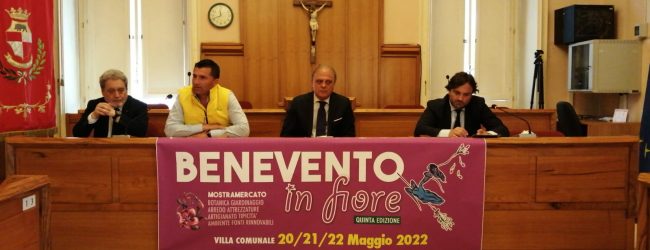 ‘Benevento in fiore’, in villa Comunale tra profumi e prodotti tipici locali