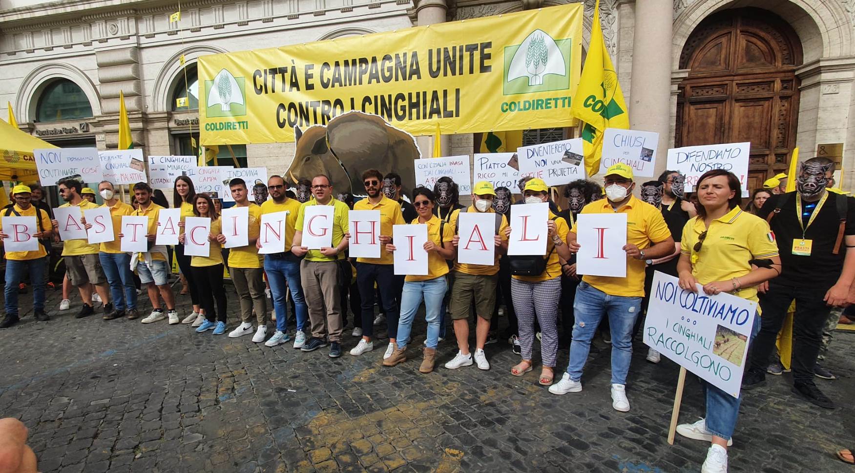 Emergenza cinghiali, Coldiretti: “Subito abbattimenti, provocano piu’ di un incidente ogni 2 giorni”