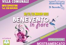 Dal 20 al 22 maggio torna “Benevento in Fiore”