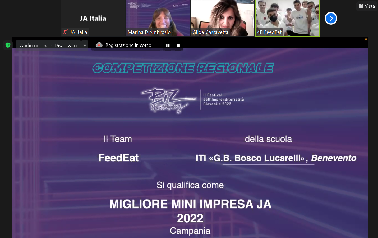 Gli studenti dell’Istituto ITI “G.B. Bosco Lucarelli” di Benevento vincono la finale regionale