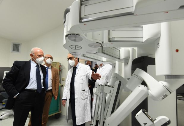 Tour sanitario irpino di De Luca: orgogliosi del “Moscati”. Inaugurato il centro anti diabete di Montoro