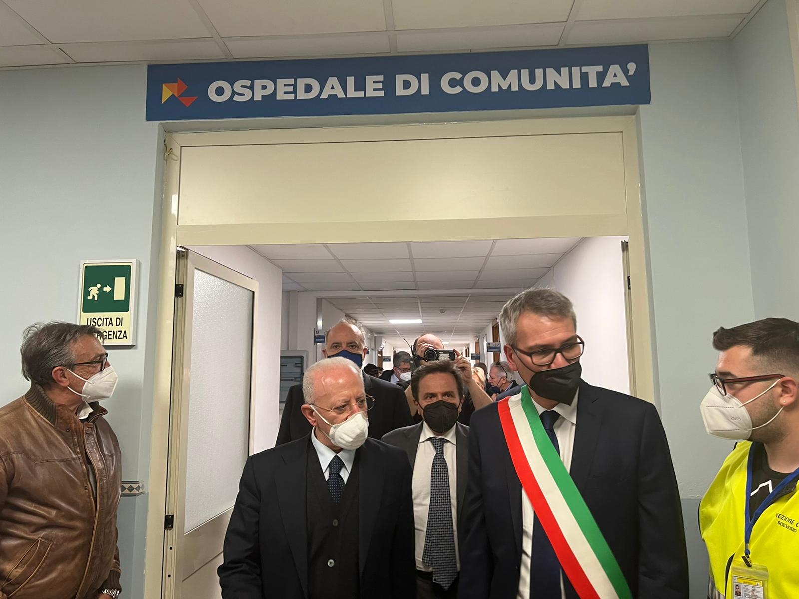 Ospedale e casa di Comunita’, De Luca apre le danze a San Bartolomeo in Galdo