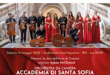 Accademia di Santa Sofia, sabato appuntamento con “Le serenate per archi”
