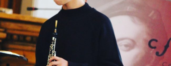 L’oboista airolano Ruggiero si aggiudica il Premo Città di Pesaro