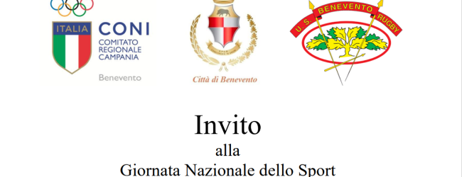 A Benevento la XVII Giornata Nazionale dello Sport