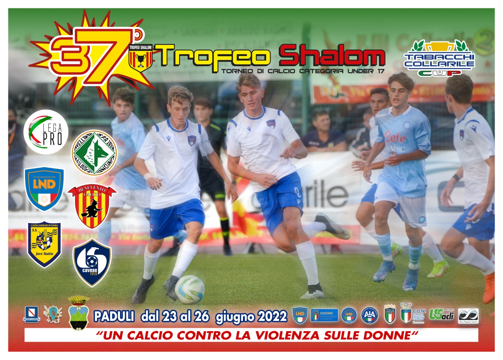 Trofeo Shalom, mercoledi a Paduli la presentazione della 37esima edizione