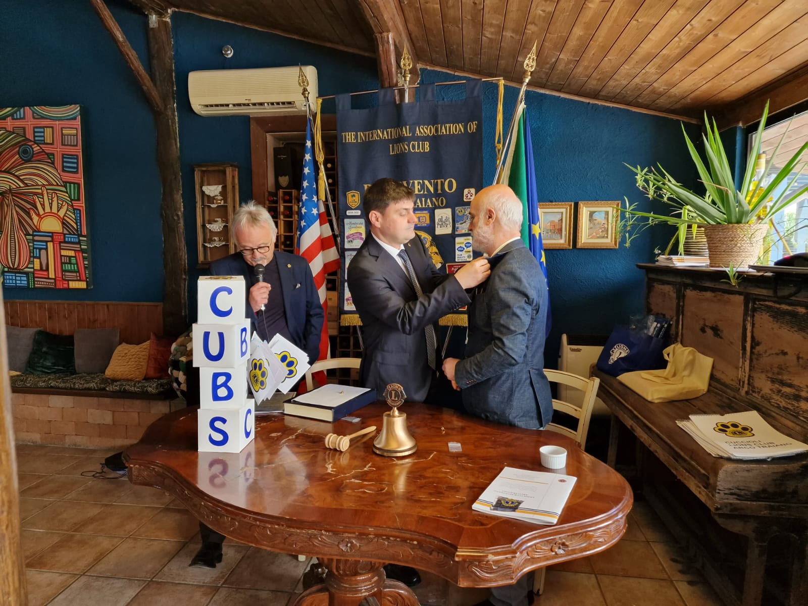 Manlio Marotti nuovo presidente del Lions Club Benevento Arco di Traiano