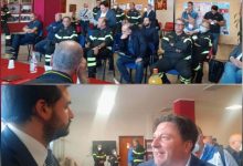 Benevento/Visita istituzionale al Comando dei Vigili del fuoco