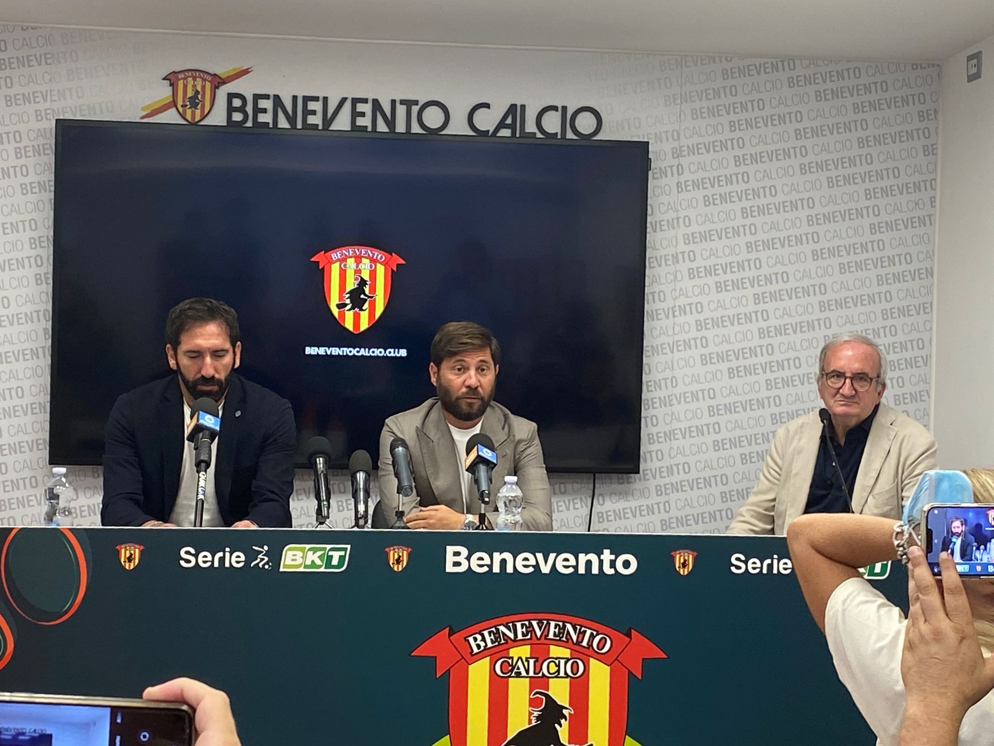 Benevento, Caserta: “Non è stato un anno facile, ma ripartiamo con grinta. Orgoglioso di essere qui”