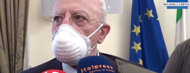 Covid, De Luca: “In Campania preoccupati da Omicron 5, registrato un aumento dei contagi”