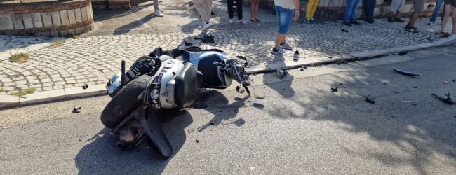 Faicchio|Scontro auto-scooter, un ferito