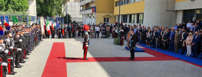 Avellino| Al Comando provinciale i 208 anni dell’Arma dei Carabinieri, il col. Bramati: fiducia e sicurezza alla comunità