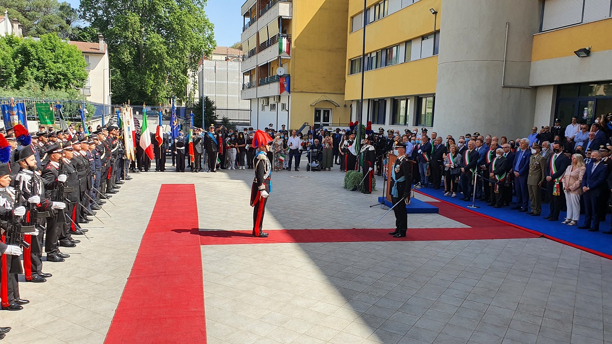 Avellino| Al Comando provinciale i 208 anni dell’Arma dei Carabinieri, il col. Bramati: fiducia e sicurezza alla comunità