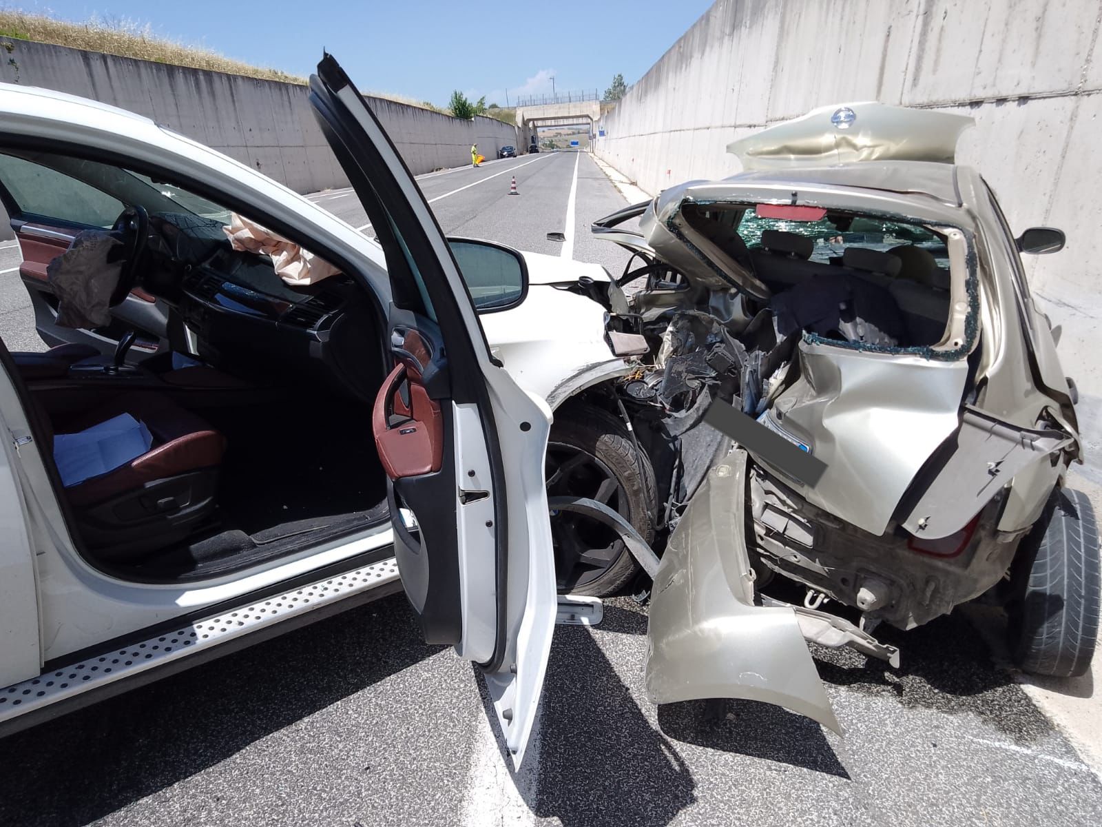 Incidente sulla Fortorina, due persone ferite