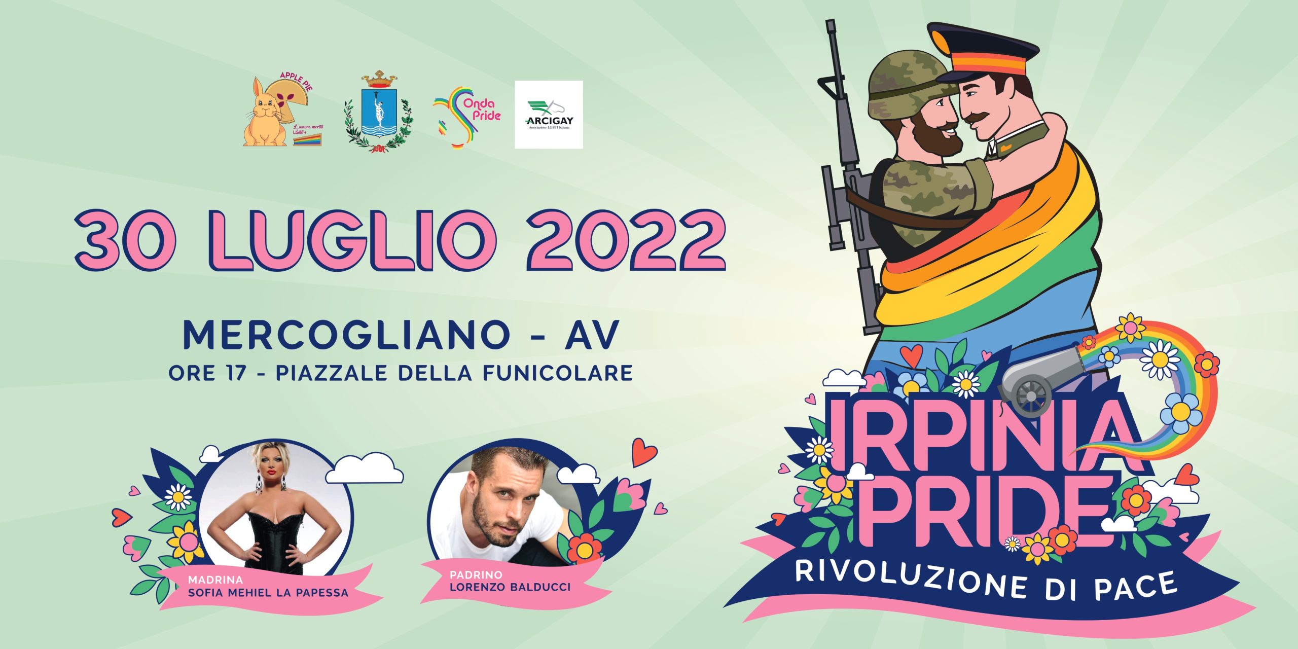 Mercogliano| Irpinia Pride 2022, il programma completo dell’evento
