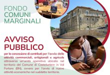 Contributi a fondo perduto per chi apre un’attività economica a Castelvetere in Val Fortore