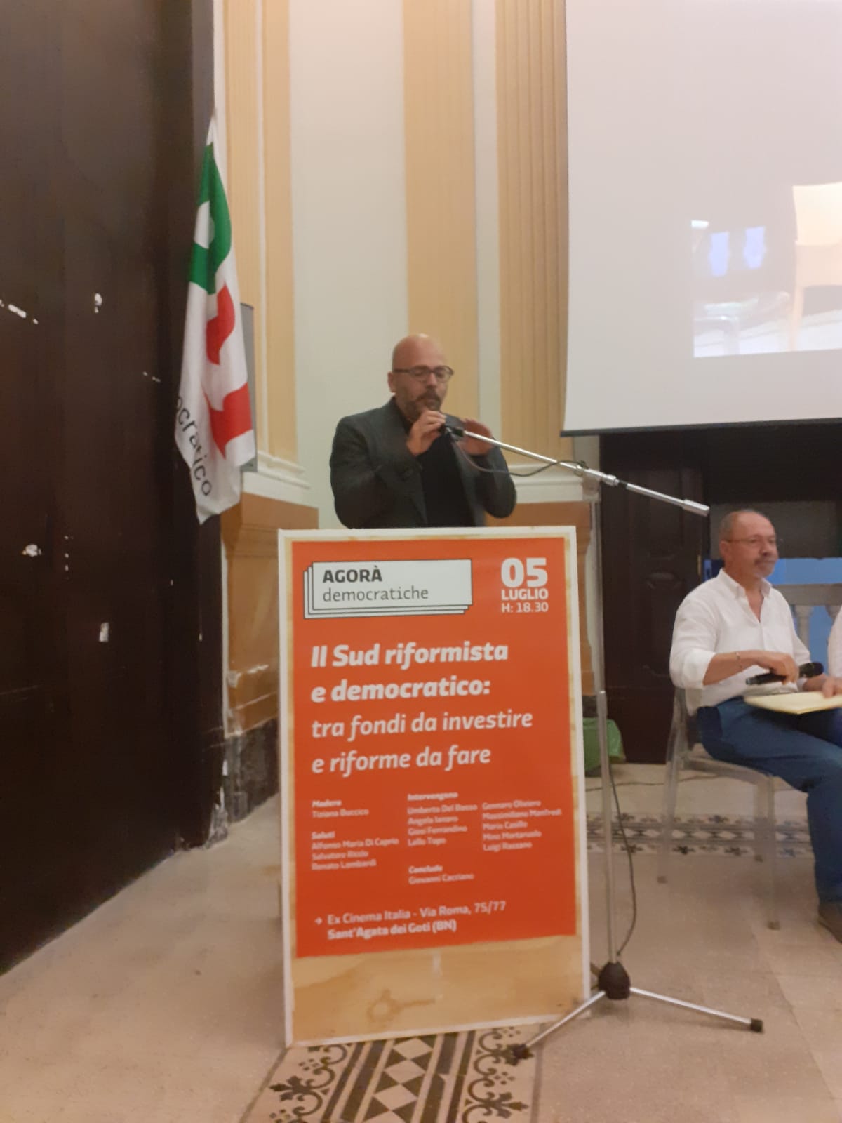 Il Sud Riformista: ieri a Sant’Agata de’ Goti la prima agorà democratica del Sannio