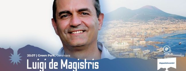 Cervinara| Al Festival della Città Caudina Luigi De Magistris presenta il suo libro su Napoli