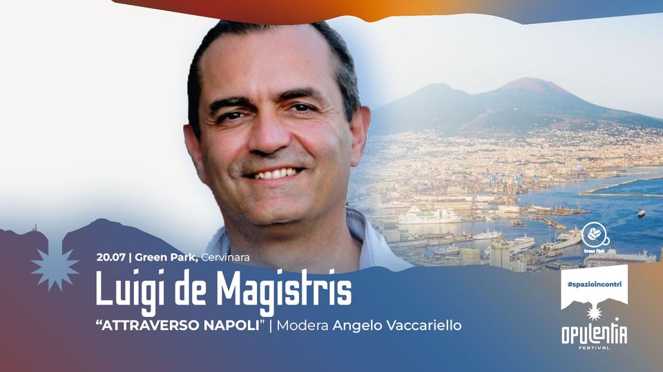 Cervinara| Al Festival della Città Caudina Luigi De Magistris presenta il suo libro su Napoli