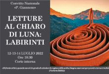 Convitto Nazionale, al via la tre giorni della kermesse “Letture al chiaro di luna: labirinti”