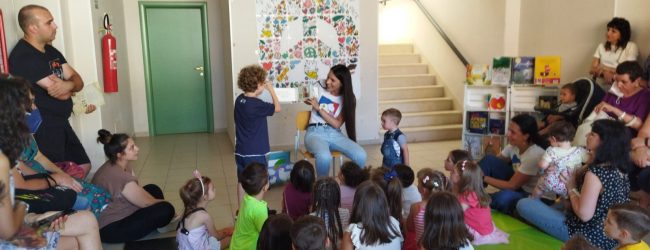 Grande successo per l’apertura del nuovo Punto Lettura Nati per Leggere in Valle Telesina