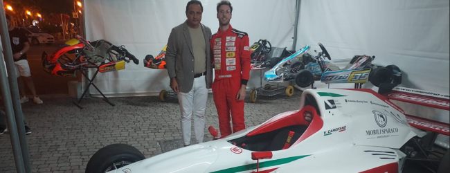 Telese Terme ha ospitato la Formula F3 e il campione telesino Valentino Carofano