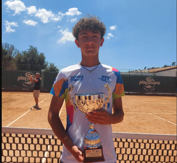 Tennis, il giovanissimo sannita Mattia Paolo Pagano vince il Master Nazionale Kinder