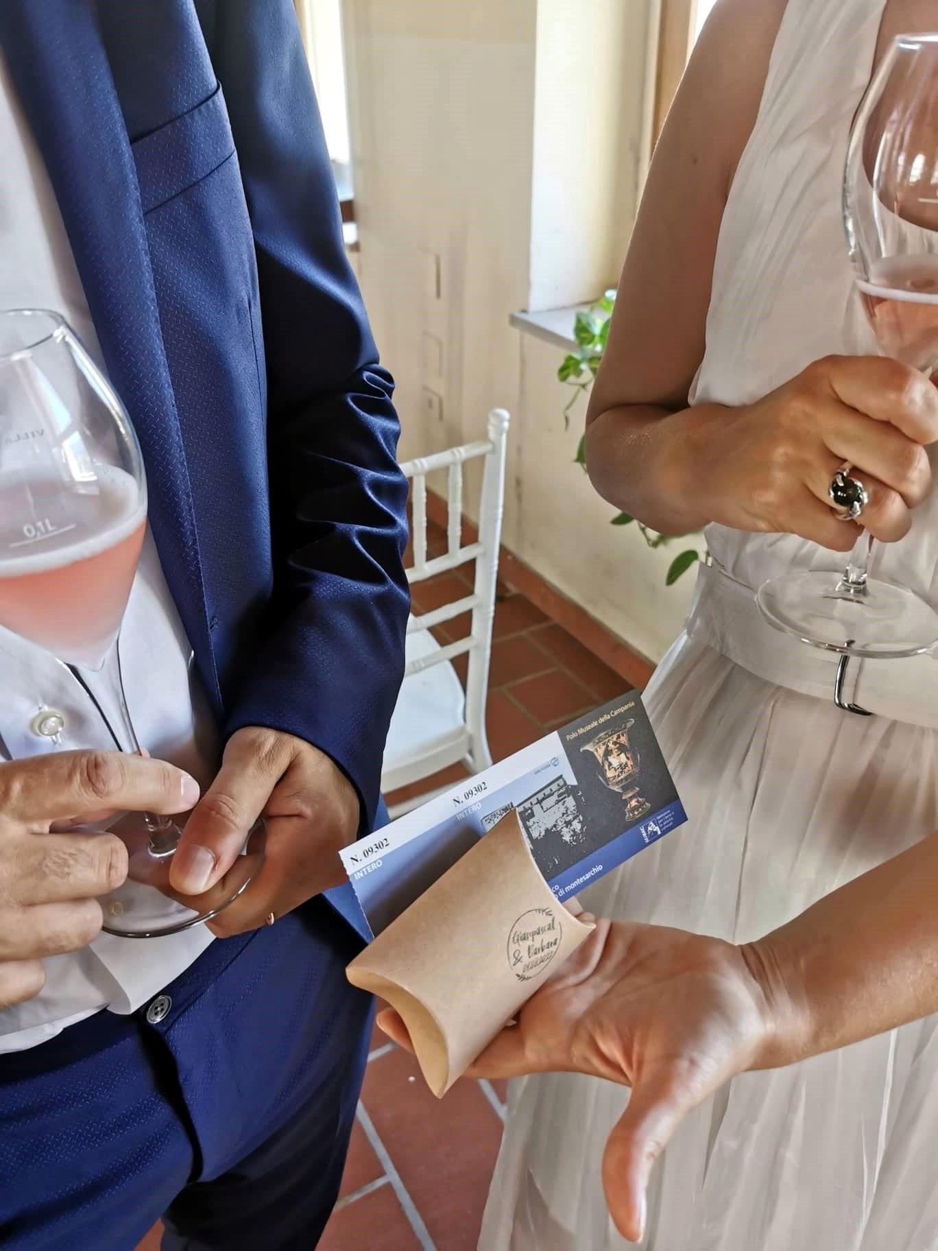 Montesarchio, sposi a sostegno della cultura: insieme alla bomboniera biglietto per il Museo del Sannio Caudino