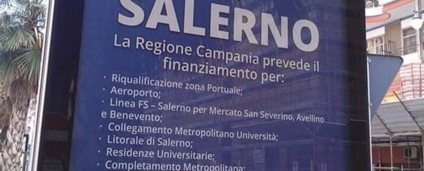 Ciampi (M5S): “De Luca getta la maschera, un miliardo di fondi regionali solo a Salerno”