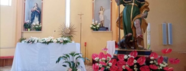 Ad Arpaise i solenni festeggiamenti in onore del Santo Patrono San Rocco da Montpellier