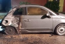 Benevento, auto in fiamme al rione Santa Maria degli Angeli