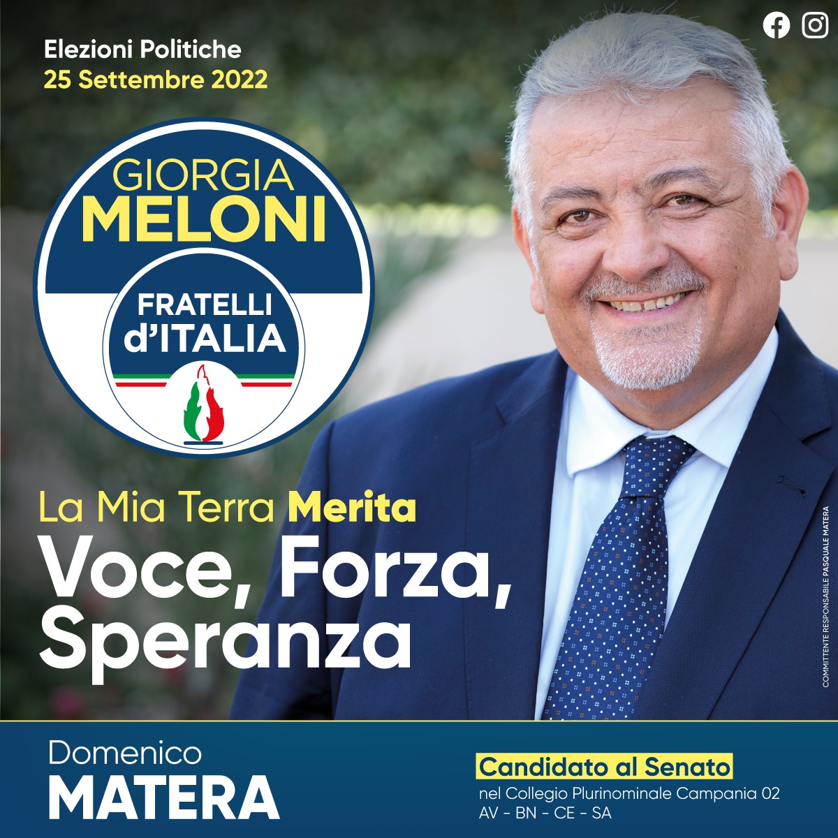 Elezioni, Matera (FdI) apre ad Airola la sua campagna elettorale