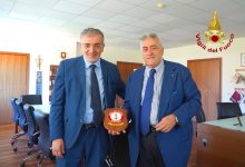 Avellino| Al Comando dei Vigili del Fuoco di via Zigarelli la visita del direttore generale dell’Asl Ferrante