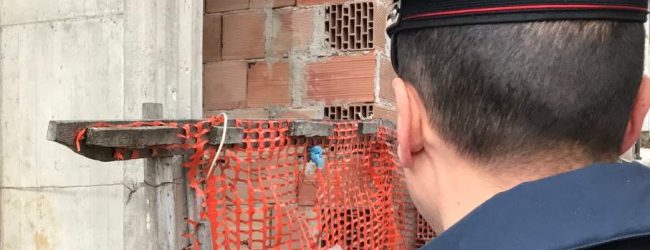 Sicurezza nei cantieri edili, controlli ad Avellino e Castelfranci: denunnce e sanzioni