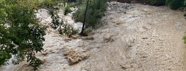 Bomba d’acqua nel Sannio, domani ancora allerta meteo