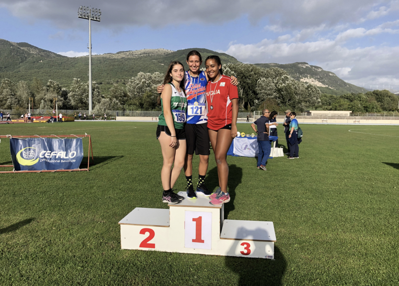Atletica, al 45° Memorial “Musacchio” successo per la cadetta Chiara Saccomanno della Libertas Benevento