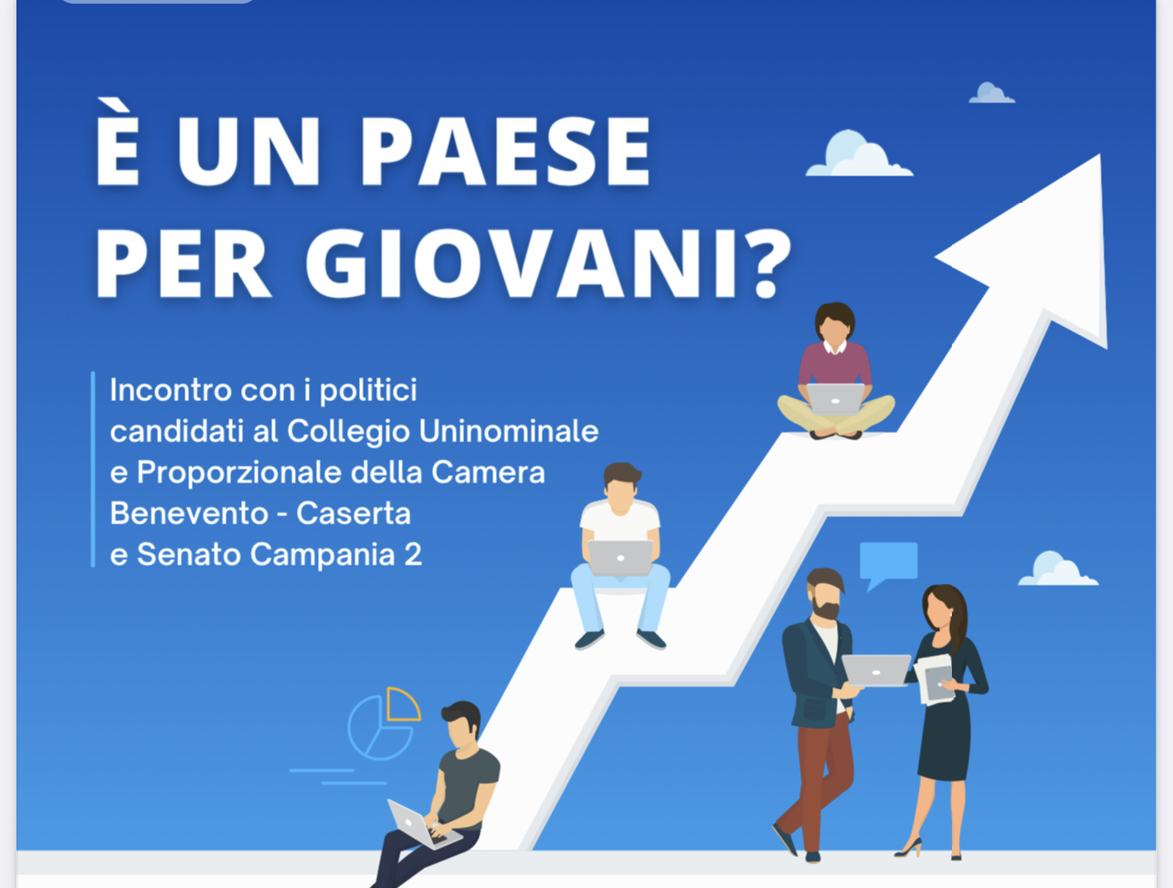 “E’ un paese per giovani?” Il Forum dei Giovani della Provincia di Benevento domani incontrano i candidati alle prossime elezioni