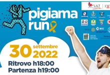 Benevento unica tappa campana della “Pigiama Run LILT 2022”: la maratona di beneficenza per la sensibilizzazione sui tumori pediatrici. Testimonial d‘eccezione: Luca Abete