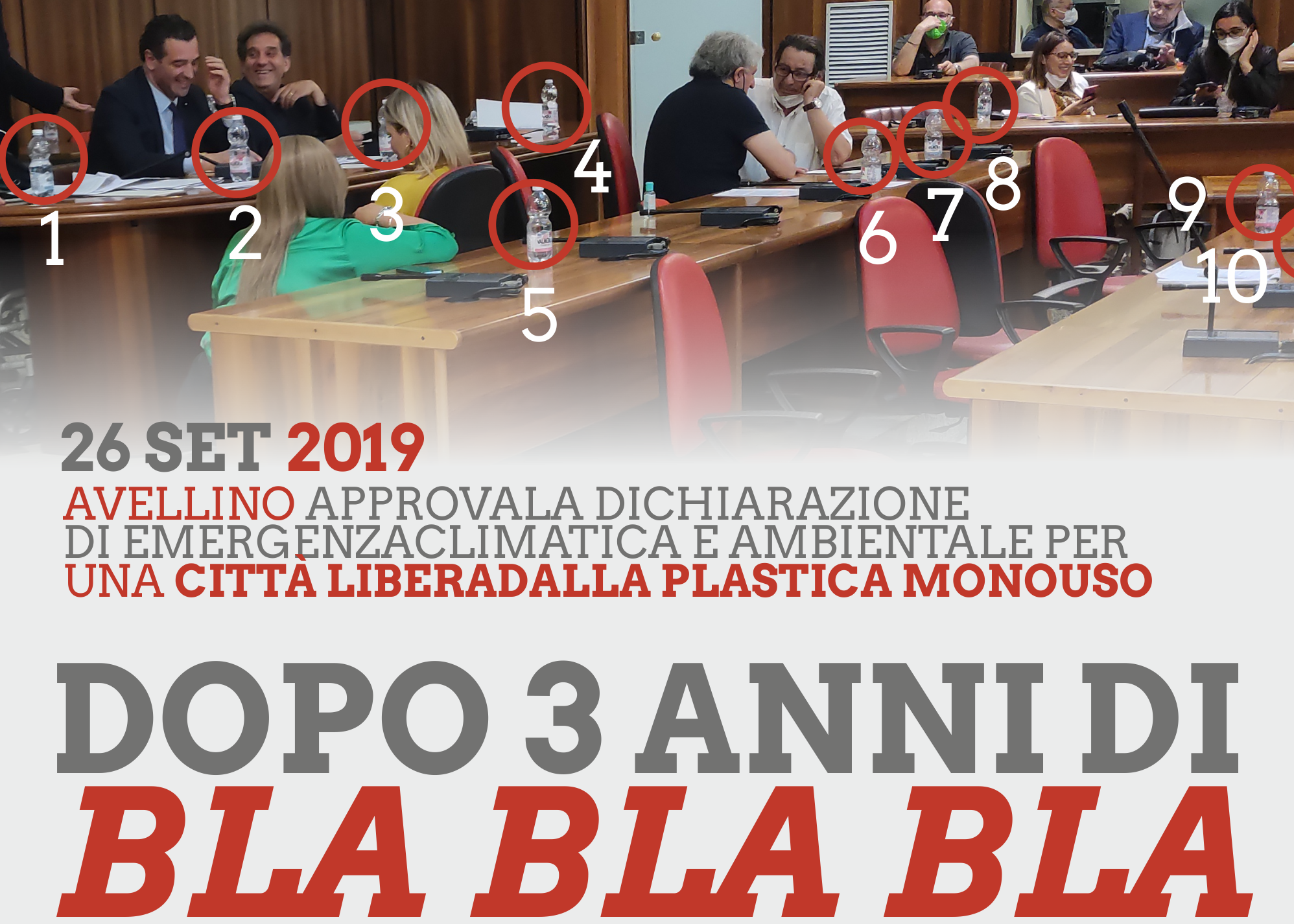 Avellino| Emergenza climatica, Iandolo: a 3 anni dalla delibera in Consiglio non è stato fatto nulla