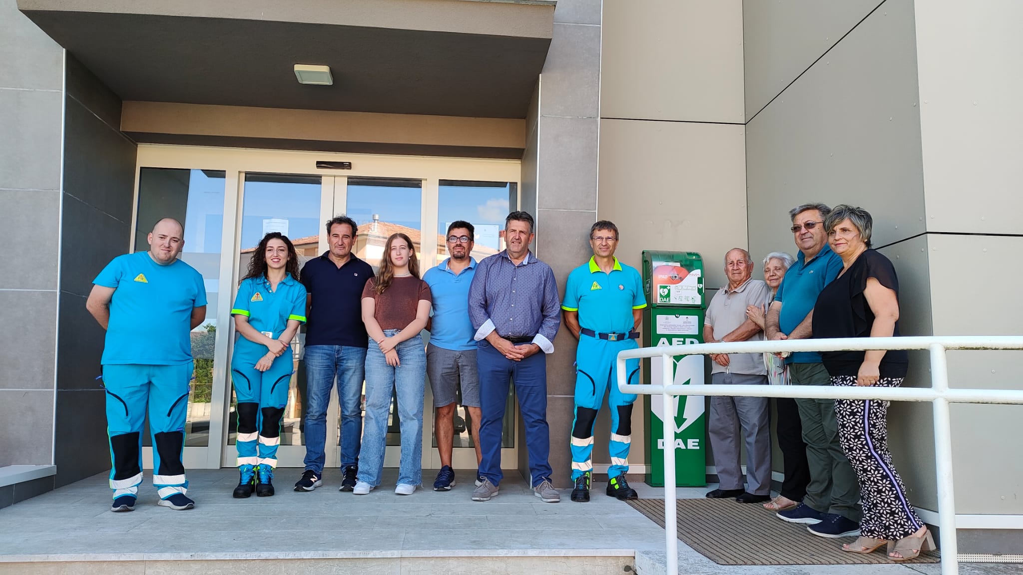 San Marco dei Cavoti|Inaugurato il primo defibrillatore comunale