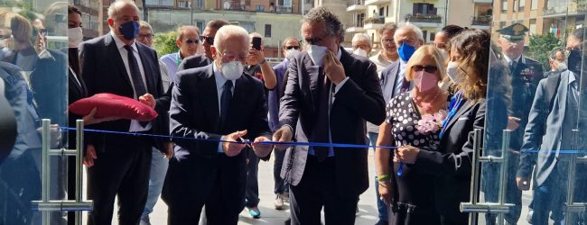 Avellino| Inaugurata da De Luca l’autostazione. Acconcia (Air): trasporto pubblico, Campania modello per il Sud