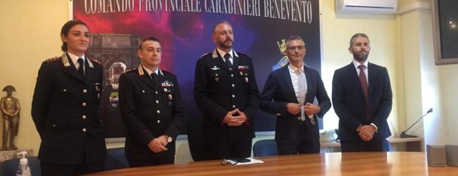 Benevento| Il comandante Germano Passafiume saluta la città