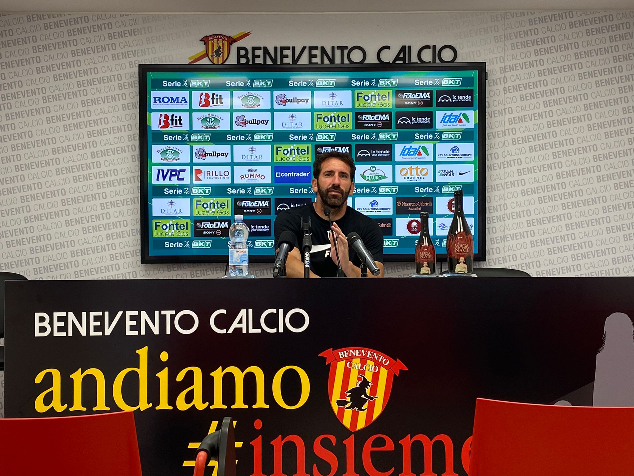 Benevento, Caserta: “E’ mancato il cinismo, manteniamo il giusto equilibrio. Ringrazio il pubblico”