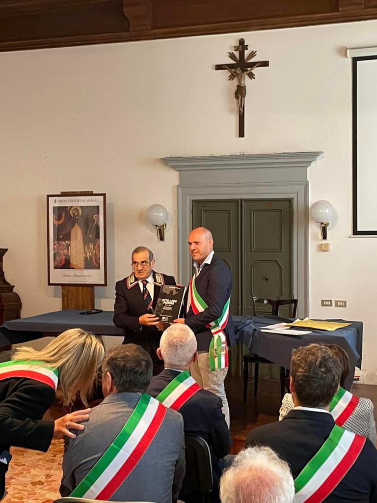 Grande Guerra, l’amministrazione comunale di Reino ad Udine per ritirare il libro “Otto anni insieme”